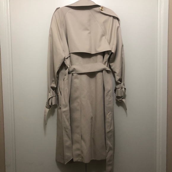 NWT $595 Alice + Olivia Adrien Trench Coat XS - Picture 11 of 15